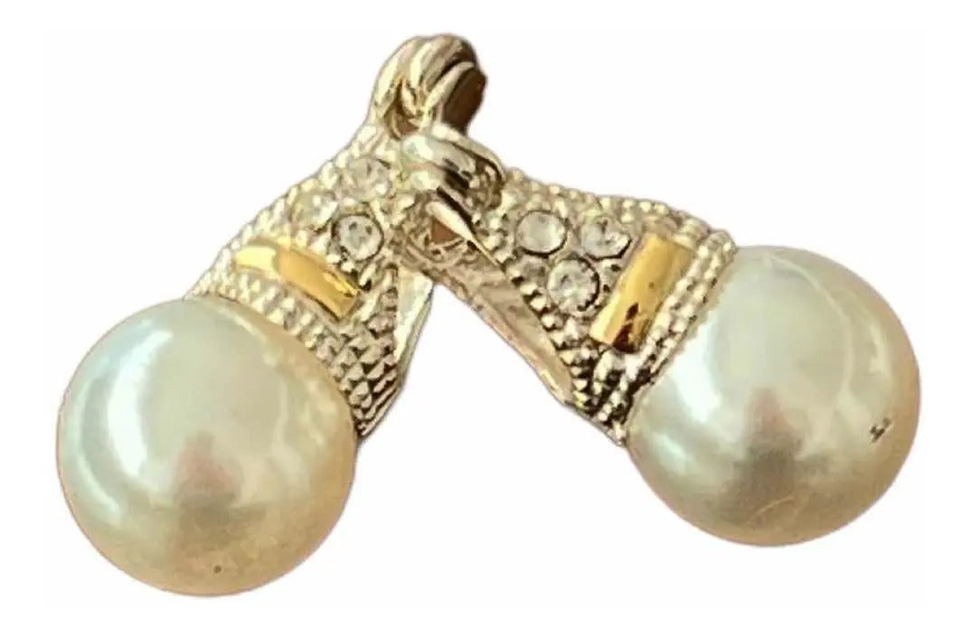 Aros Lady 10 mm Bicolor con Cubics