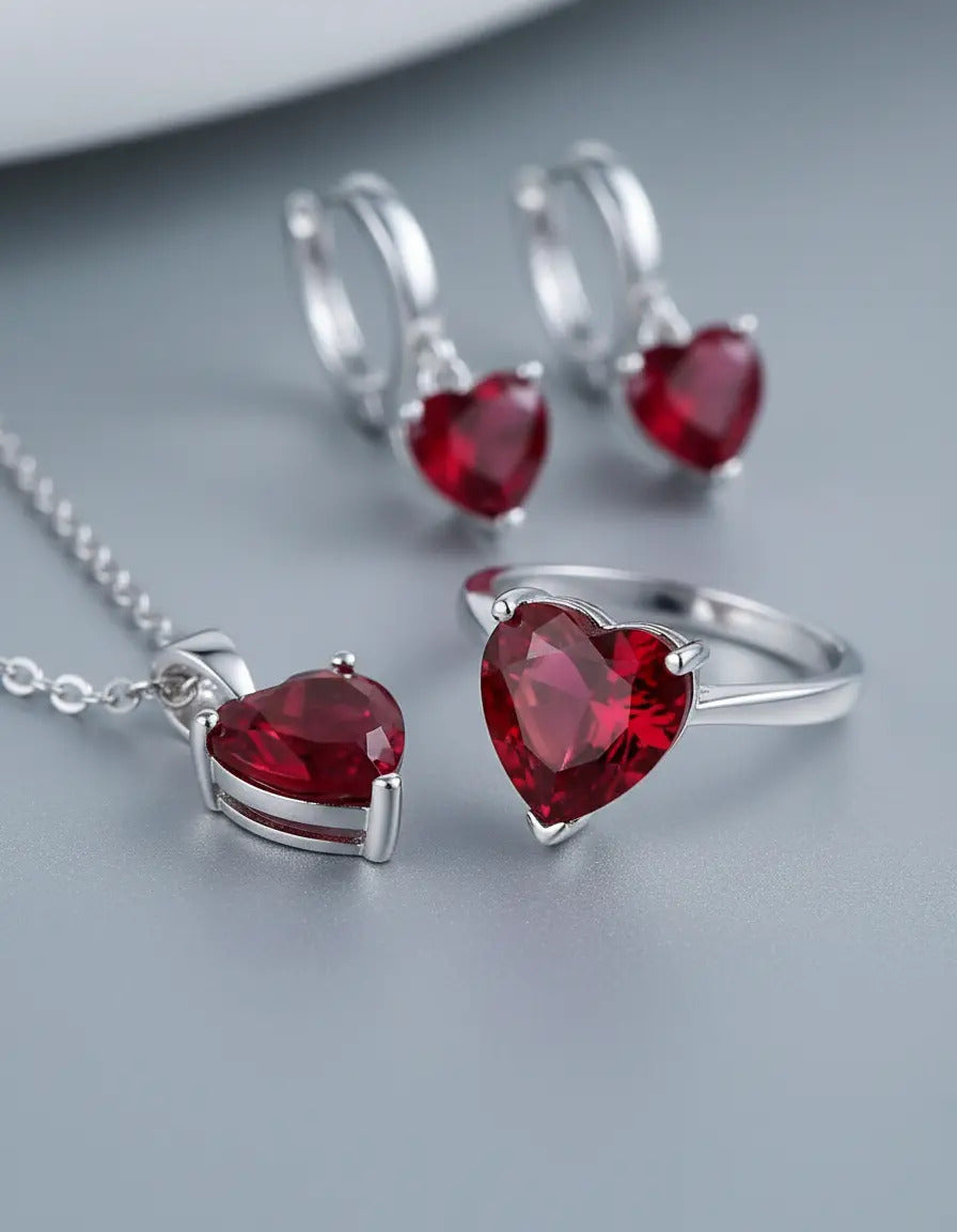 Set Corazón de 4 Piezas