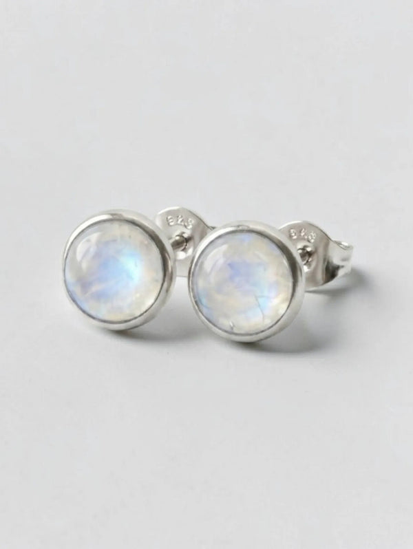 Aros Valkiria en Acero Quirúrgico con Piedra Natural