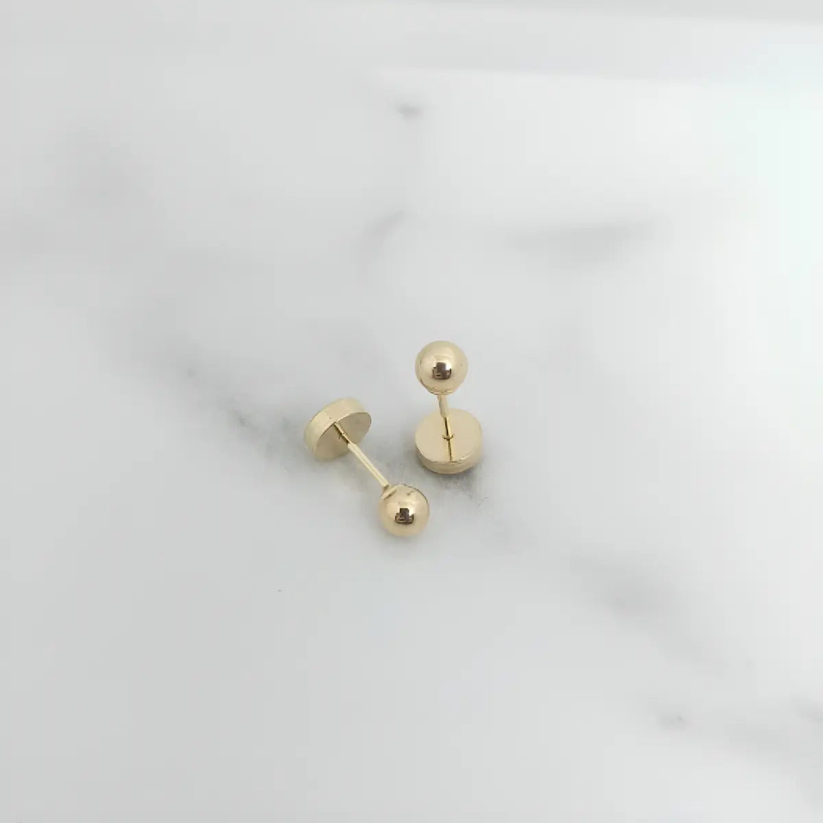 Abridores Bolita 3,5 mm en Oro 18K